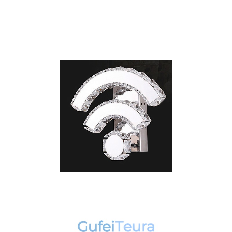 פמוטי קיר קריסטל מיני סטייל מודרני עכשווי קריסטל