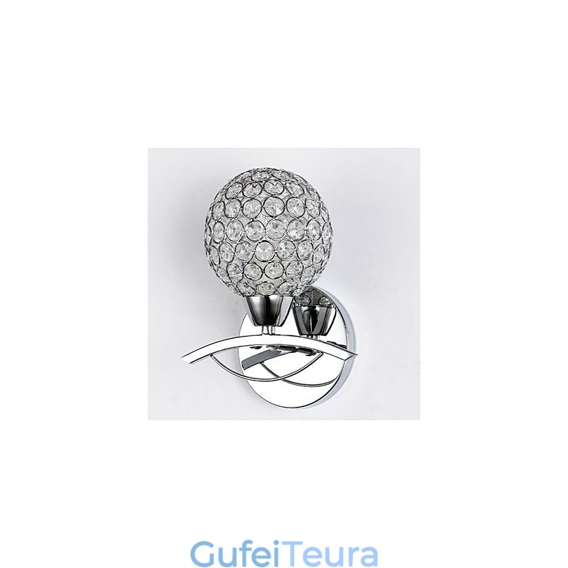 פמוטי קיר קריאת אורות קיר קריסטל מיני סגנון מודרני עכשווי מתכת