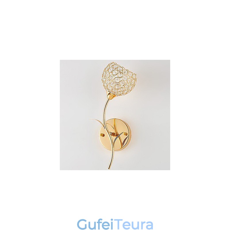 אור קיר קריסטל מודרני מינימליסטי