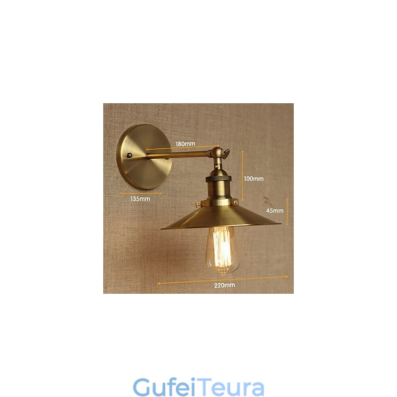 פמוטי קיר מתכת קלאסית מסורתית