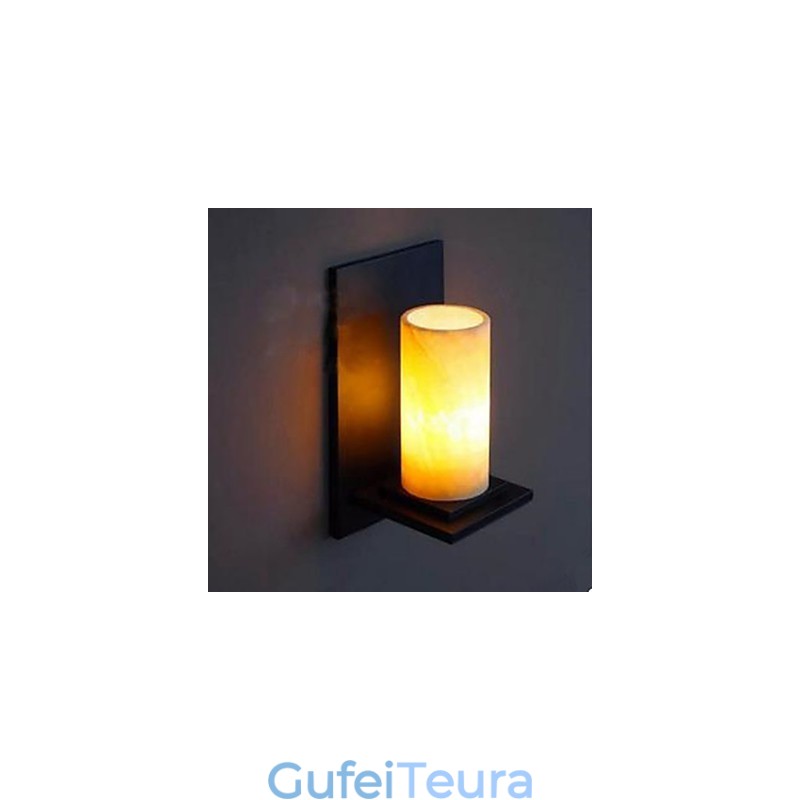 מנורת קיר משיש בית הקפה מסעדת מסדרון מנורת קיר