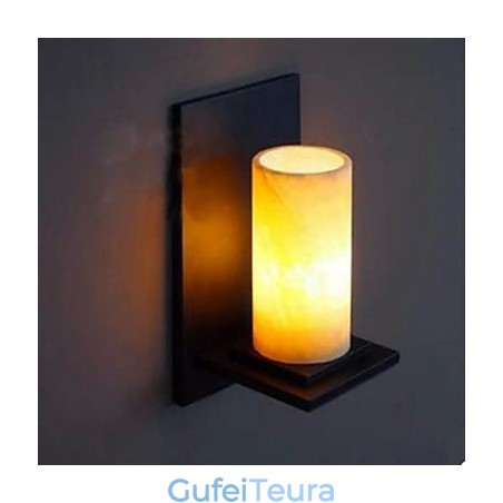 מנורת קיר משיש בית הקפה מסעדת מסדרון מנורת קיר