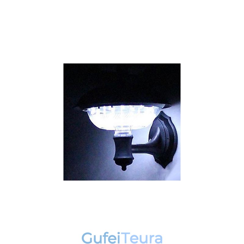 פלסטיק סופר בהיר פנס קיר לבן