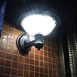 פלסטיק סופר בהיר פנס קיר לבן