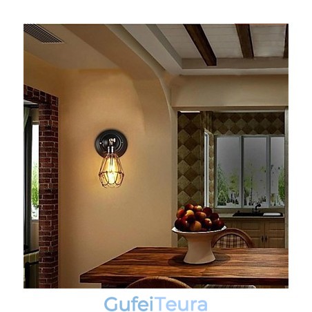 מלא אישיות מראה אלגנטי אמריקאי רטרו קייג' קיר