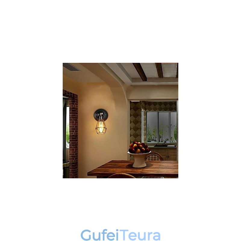 מלא אישיות מראה אלגנטי אמריקאי רטרו קייג' קיר