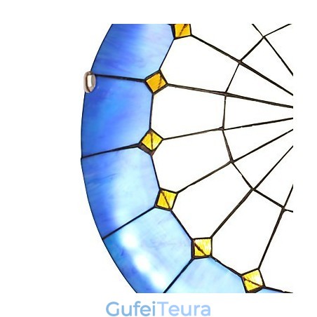 הסגנון הים תיכוני מנורות תקרה חמות מנורת תאורה 40 ס"מ קוטר תאורה