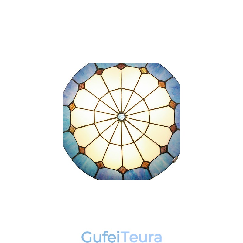 הסגנון הים תיכוני מנורות תקרה חמות מנורת תאורה 40 ס"מ קוטר תאורה