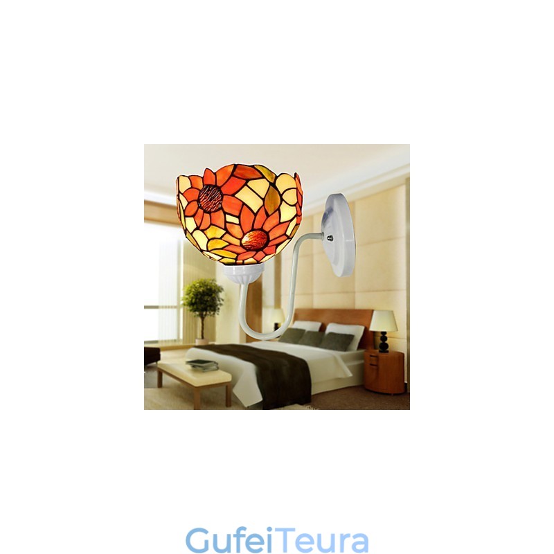 חמניות וילה יוקרה קלאסית מנורת קיר מנורת קיר אורות אומנות