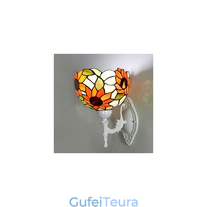 חמניות וילה יוקרה קלאסית מנורת קיר מנורת קיר אורות אומנות