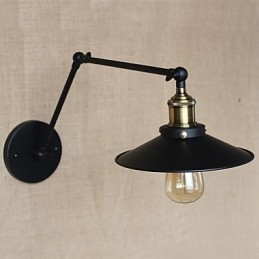 Creative Nostalgic רטרו זרוע ארוכה מסוג תעשייתי מתקפל קיר נשלף
