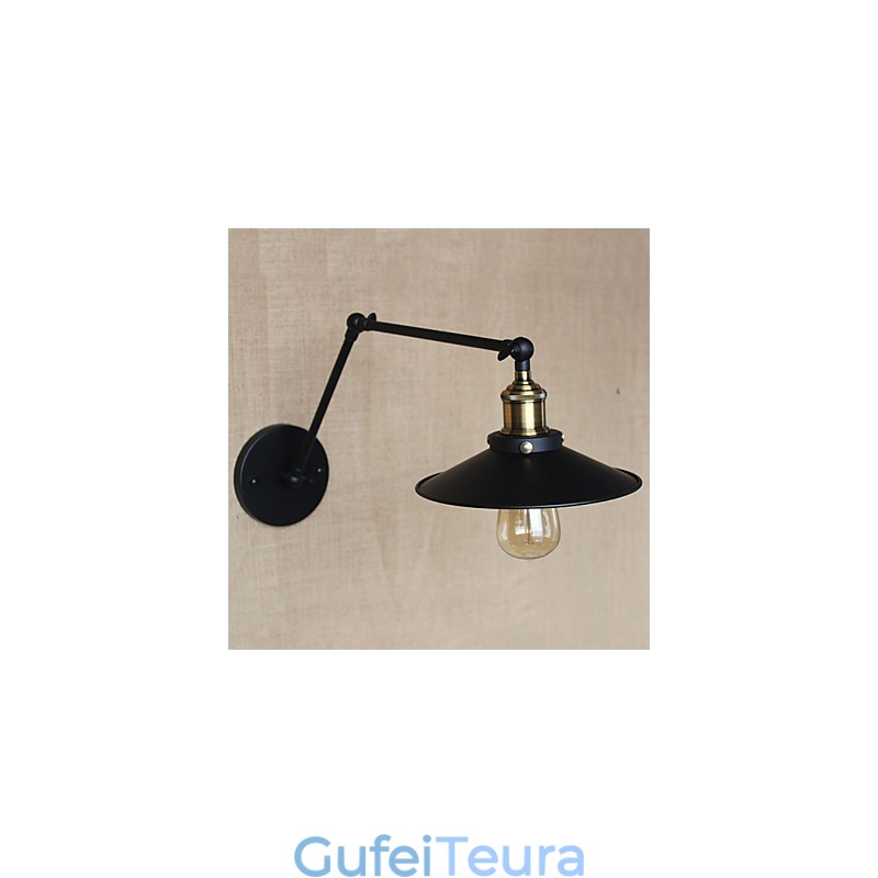 Creative Nostalgic רטרו זרוע ארוכה מסוג תעשייתי מתקפל קיר נשלף