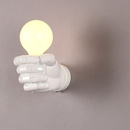 קיר אירופאי יד ימין Creative Retro Fist מנורות קיר מנורות
