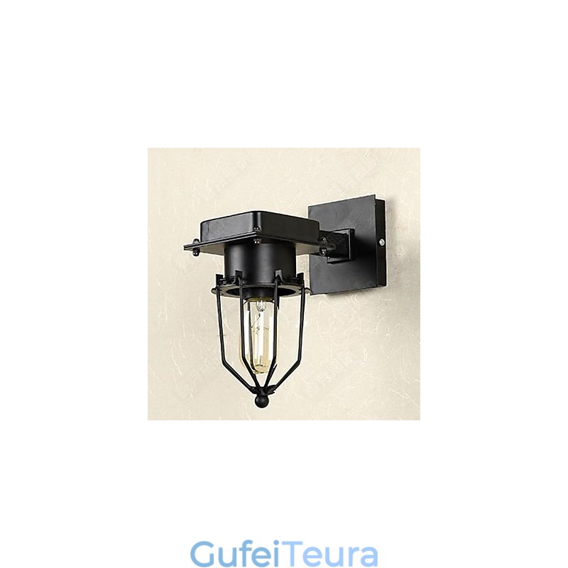 לופט תעשייתי רטרו קיר מנורת קיר ראש יחיד