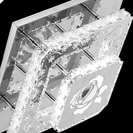 מיטת מגורים מודרנית עכשווית מוצמדת למוסך ילדים מתכת