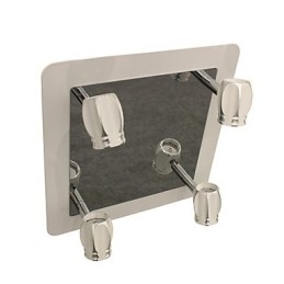 מנורות קיר מודרניות כרום מנורות אמבטיה עם 4 נורות