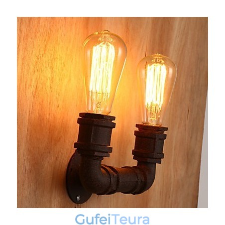 Creative Double Creative Bar Conduit מנורת קיר Creative Double Creative Bar Conduit מנורת קיר