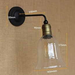 ים תיכוני אמריקאי בסגנון כפרי רטרו תעשיית יצירתית דלת זכוכית שקופה קיר בית קפה בר