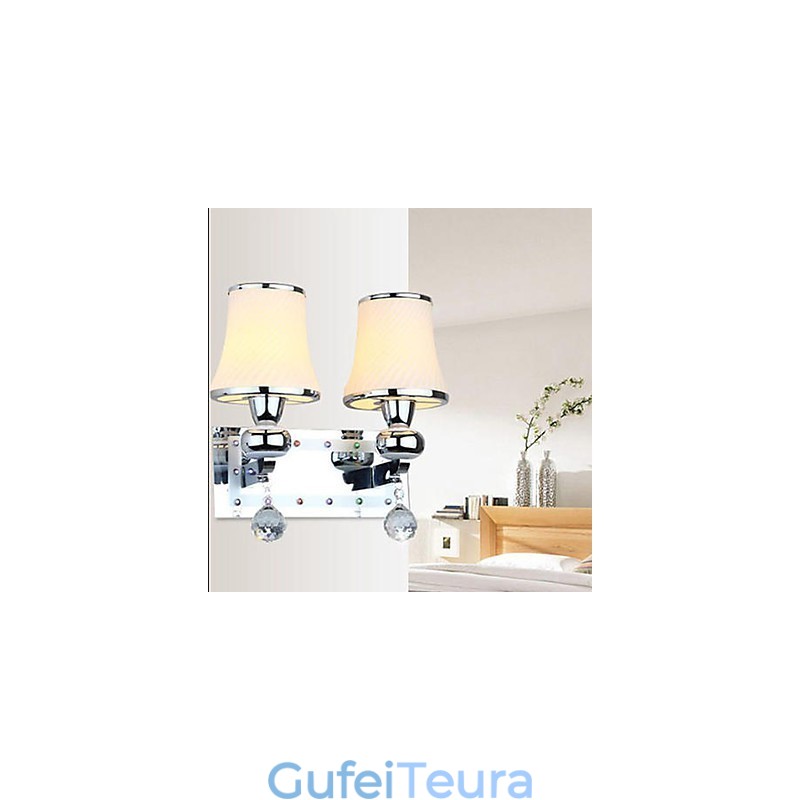 קריאייטיב עכשווי ומכווץ קריאייטיב מנורות קיר קריסטל