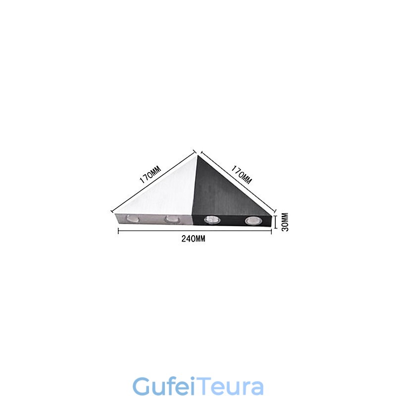 תאורת קיר מסוג Flush Mount Modern Contemporary Metal