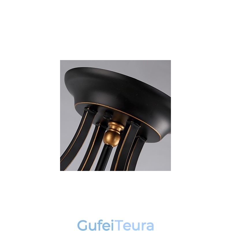 מנורות תקרה פסטורליות פשוטות ברונזה פנום פן אמריקאית מדינה אירופאית מנורות תקרה מנורות