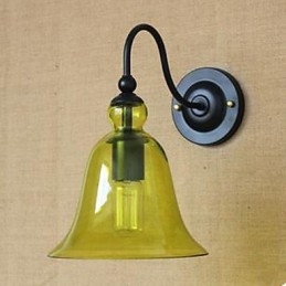 מסדרון זכוכית לסלון חוזה מקשט מנורת קיר
