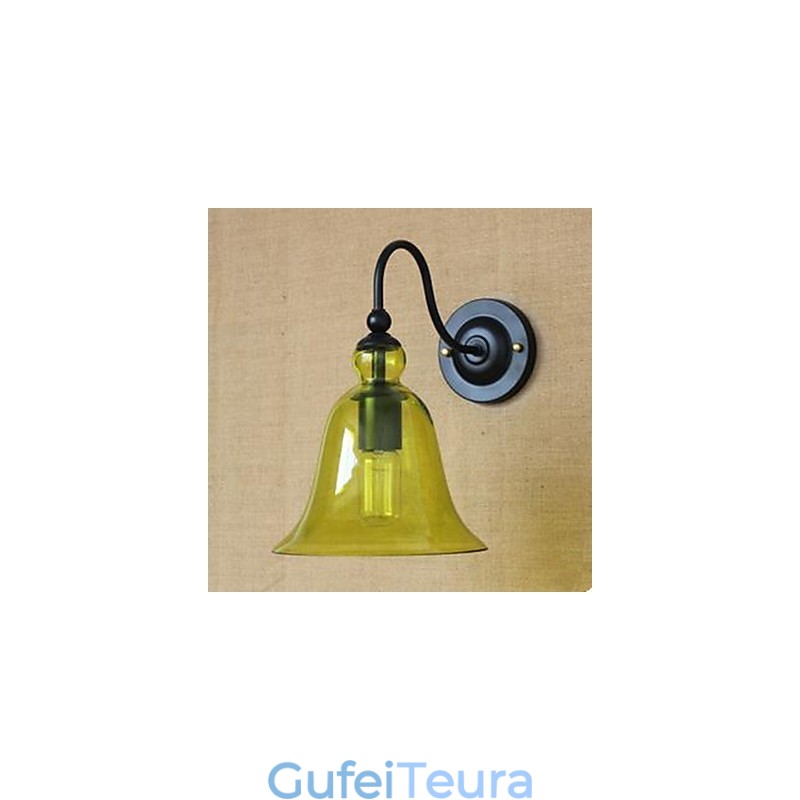 מסדרון זכוכית לסלון חוזה מקשט מנורת קיר