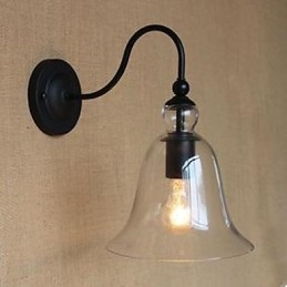 מסדרון זכוכית לסלון חוזה מקשט מנורת קיר