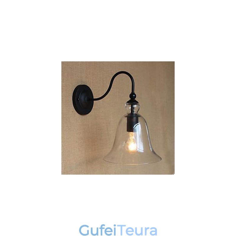 מסדרון זכוכית לסלון חוזה מקשט מנורת קיר