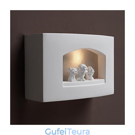 עכשווי וחוזה יצירתי גבס קיר מנורת קיר מנורות קיר