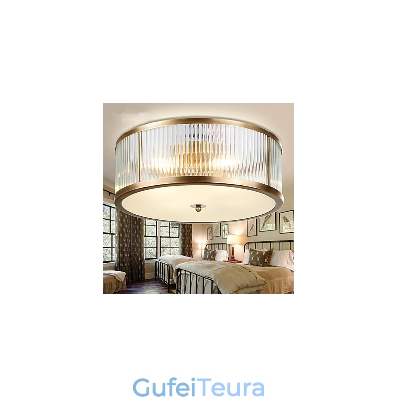 מתכת פלאש מתכת פליז קלאסית קלאסית כפרי לודג'