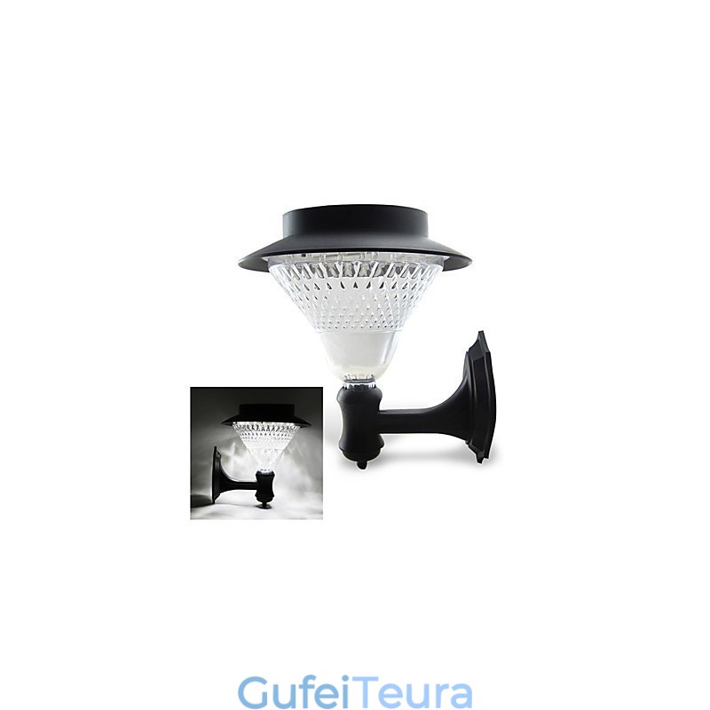 אנרגיה סולארית חיצונית וילה לבנה מנורת אור שביל דלת גן חצר קיר