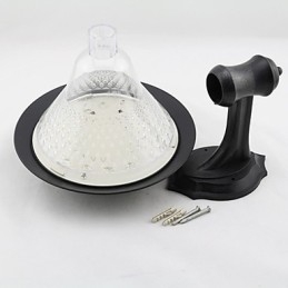 אנרגיה סולארית חיצונית וילה לבנה מנורת אור שביל דלת גן חצר קיר