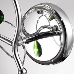 סגנון אירופאי יצירתי עכשווי ומכווץ מנורות קיר קריסטל