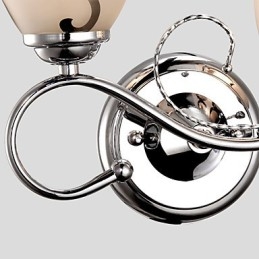 פמוטי קיר קריסטל מתכת מודרנית עכשווית