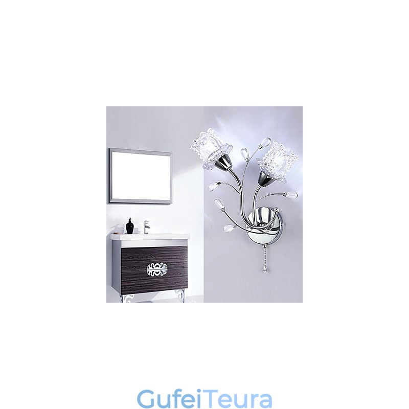 קריאייטיב עכשווי ומכווץ קריאייטיב מנורות קיר קריסטל