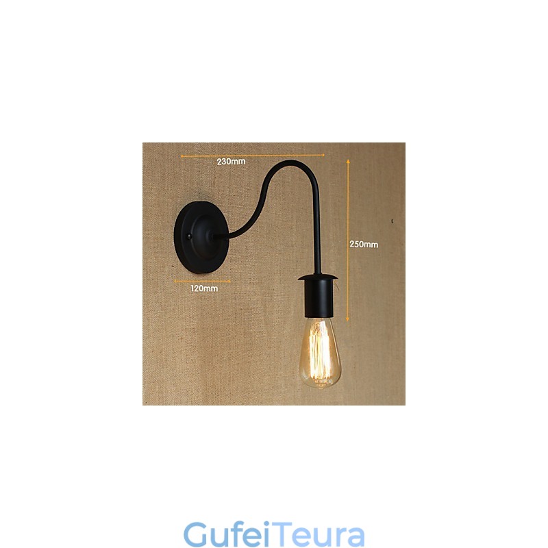 מדינה אמריקאית פסטורלית פשטות יצירתית אישיות רטרו דקורטיבית מנורת קיר מדרגות מעבר