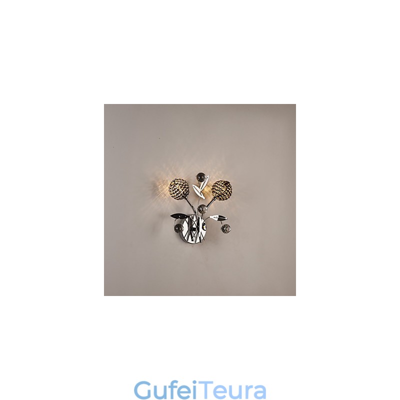 פמוטי קיר קריסטל מיני סגנון מודרני עכשווי מתכת