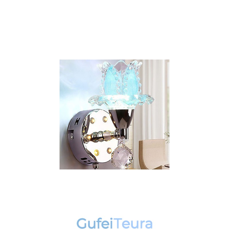 קריאייטיב עכשווי ומכווץ קריאייטיב מנורות קיר קריסטל