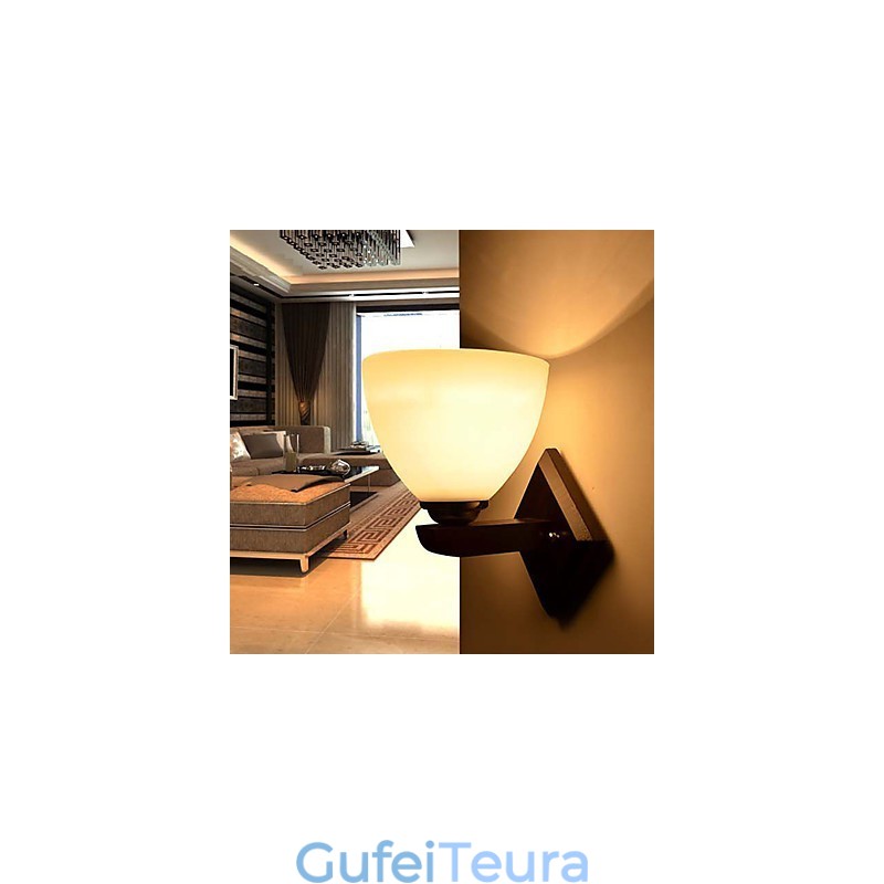 מנורת קיר זכוכית חם מודרני מנורת קיר של ראש מיטה אורות