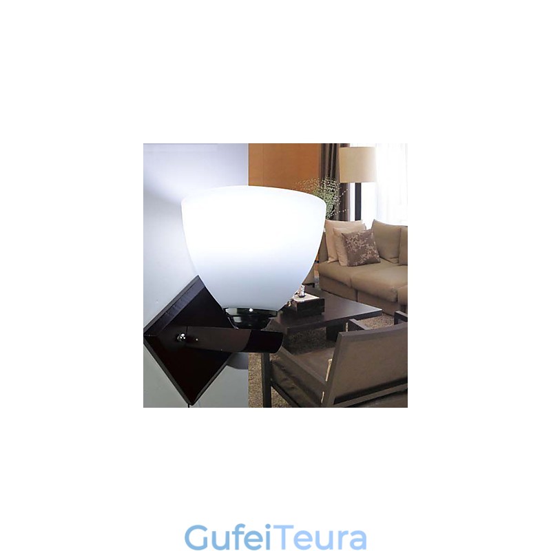 מנורת קיר זכוכית חם מודרני מנורת קיר של ראש מיטה אורות