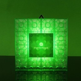 Creative Blocks Frame בהיר בצבע מתנות קטנות וחמודות מנורת קיר חגורה וו אורות