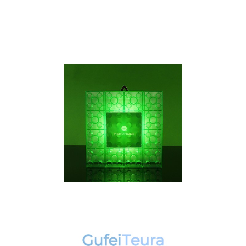 Creative Blocks Frame בהיר בצבע מתנות קטנות וחמודות מנורת קיר חגורה וו אורות