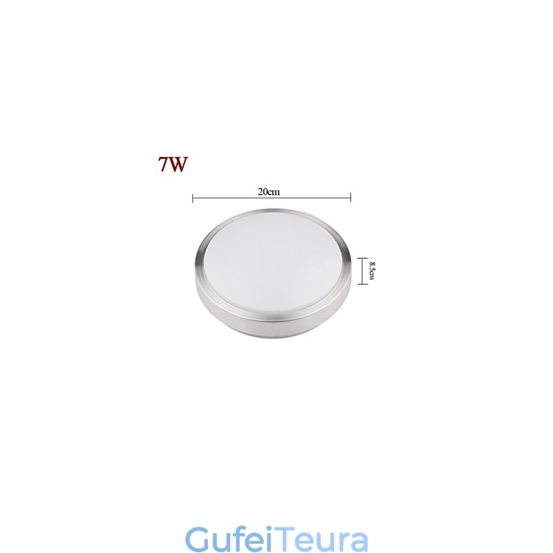 פלאש הר אורות 7W אור עגול פשוט מודרני קוטר 20CM