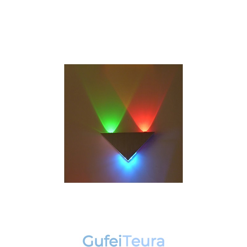 Multi T מנורת טמפרטורת צבע קריאייטיב בר דגם פמוטים קיר מתכת