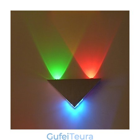 Multi T מנורת טמפרטורת צבע קריאייטיב בר דגם פמוטים קיר מתכת