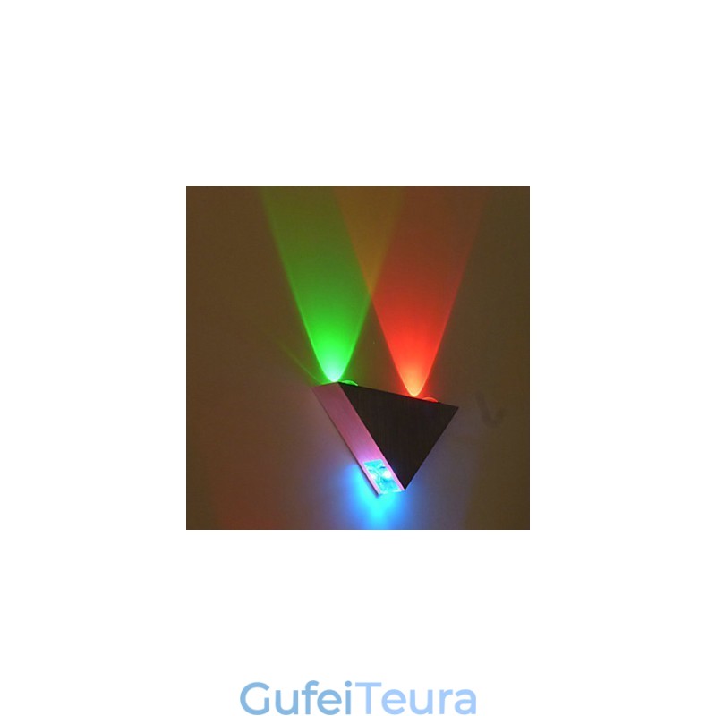 Multi T מנורת טמפרטורת צבע קריאייטיב בר דגם פמוטים קיר מתכת