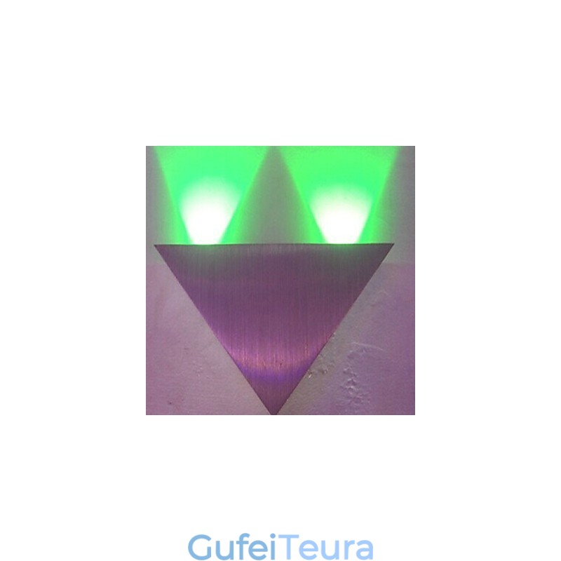 Multi T מנורת טמפרטורת צבע קריאייטיב בר דגם פמוטים קיר מתכת