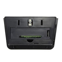 צהוב חם סולארי מופעל קיר מנורת סיפון אור 2 פנסים