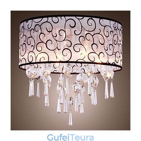 תוף מודרני עכשווי קריסטל מצופה מתכת פלש מתכת